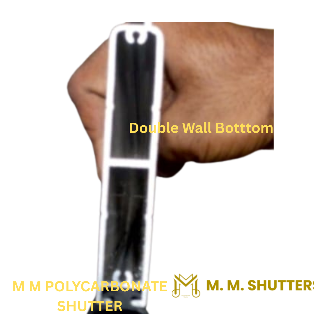 Aluminium Double Wall Bottom Shutter